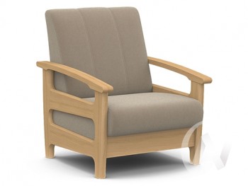 Кресло для отдыха Омега (бук лак/CATANIA LATTE) в Верх-Ирмени - verh-irmen.mebel54.com | фото