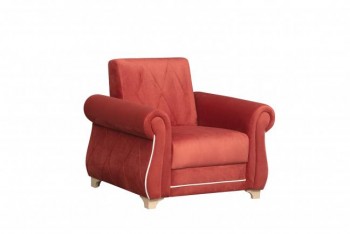 Кресло для отдыха "Порто" (микровелюр Гавайи бордо / микровельвет крем)/осн. в Верх-Ирмени - verh-irmen.mebel54.com | фото