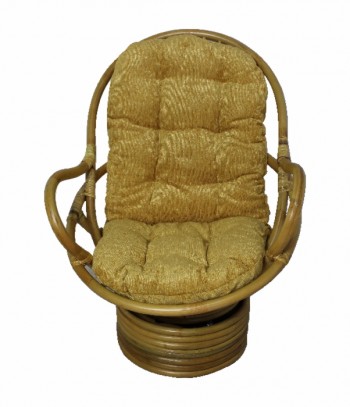 SWIVEL ROCKER кресло-качалка, ротанг №4 в Верх-Ирмени - verh-irmen.mebel54.com | фото