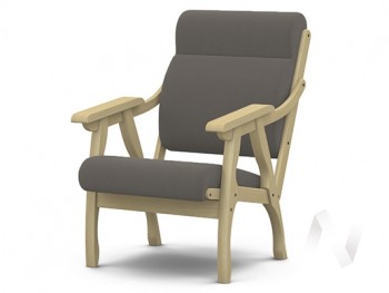 Кресло Вега-10 (бесцветный лак/ULTRA STONE) в Верх-Ирмени - verh-irmen.mebel54.com | фото