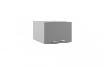 Ройс ГПГ 500 Шкаф верхний горизонтальный глубокий (Графит софт/корпус Серый) в Верх-Ирмени - verh-irmen.mebel54.com | фото